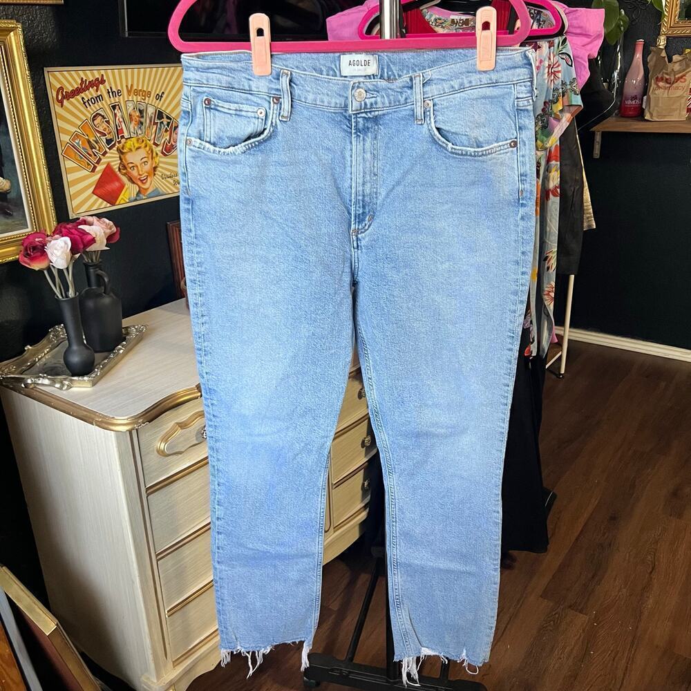 Agolde Merrel Mid Rise Jeans - Picture 6 of 13